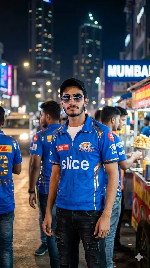 Street Style Mumbai Indians Fan Look
