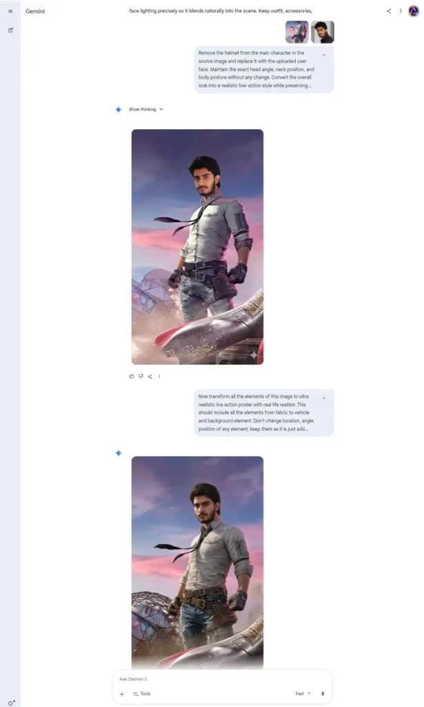 7 PUBG Gemini Prompt Copy Paste: Create Ultra Realistic 4K Profile Pics Including Your Lobby paste the Realistic PUBG prompt paste the Realistic PUBG prompt