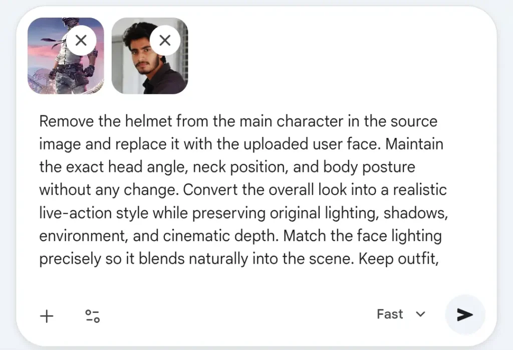 7 PUBG Gemini Prompt Copy Paste: Create Ultra Realistic 4K Profile Pics Including Your Lobby upload image upload image