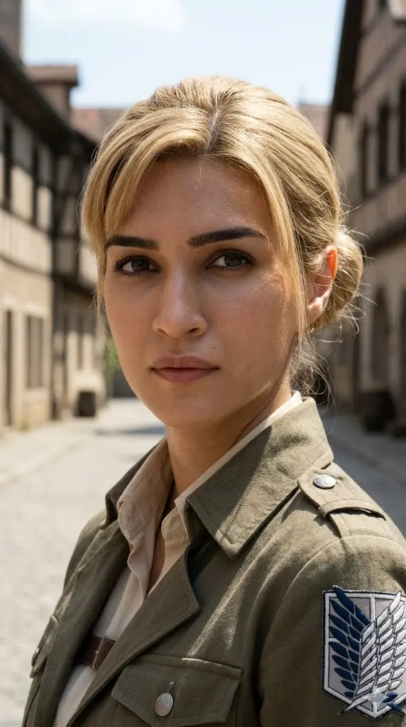 7 Most Popular Attack on Titan Characters Gemini Prompts Annie Leonhart Cold Fighter Annie Leonhart Cold Fighter