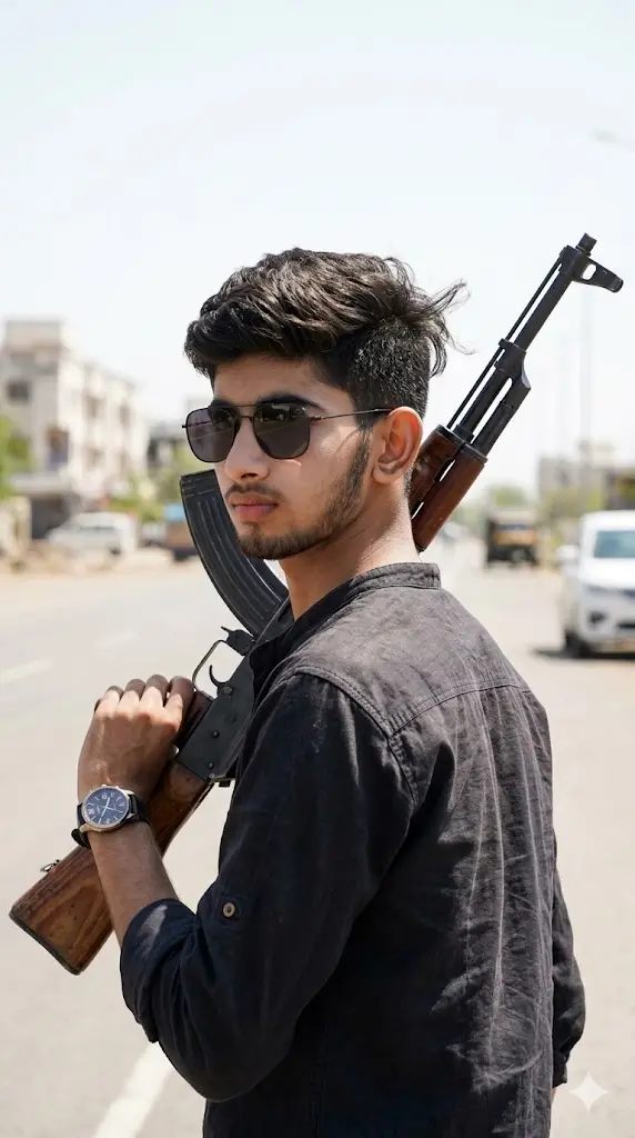 Back View Shoulder Hold AK