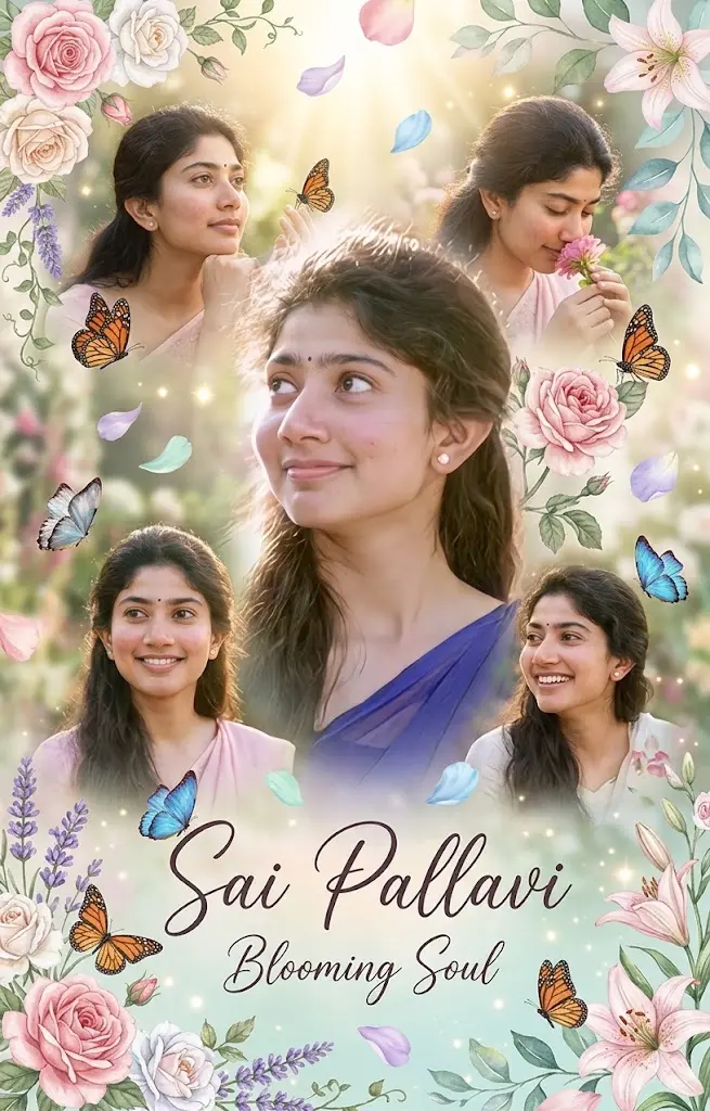 Butterfly Garden Aesthetic Poster