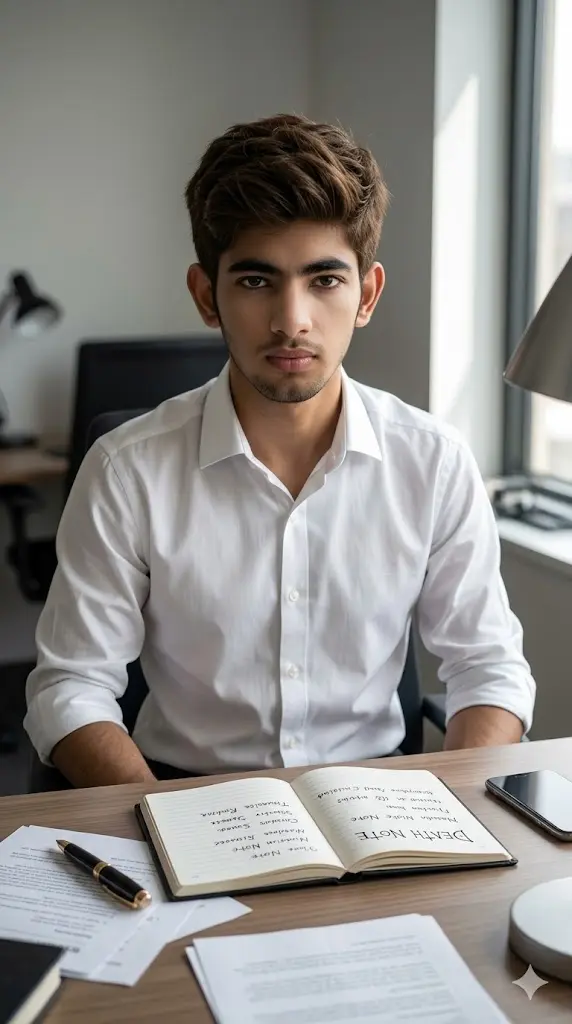 Death Note Desk Strategy Scene