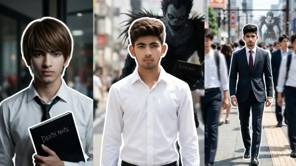 7 Death Note Light Yagami Gemini Prompt