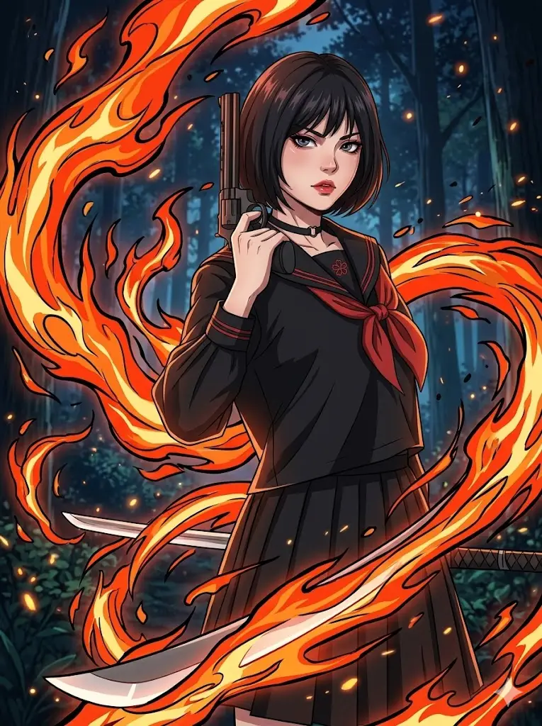 Demon Slayer Flame Style