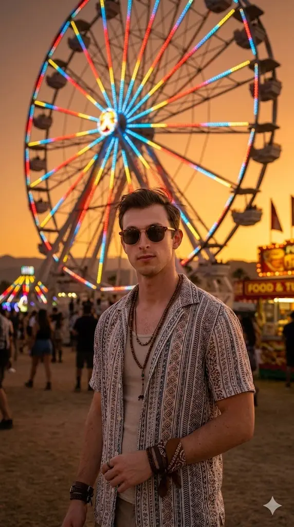 11 Coachella Festival Gemini Prompt Copy Paste Ferris Wheel Festival Ferris Wheel Festival