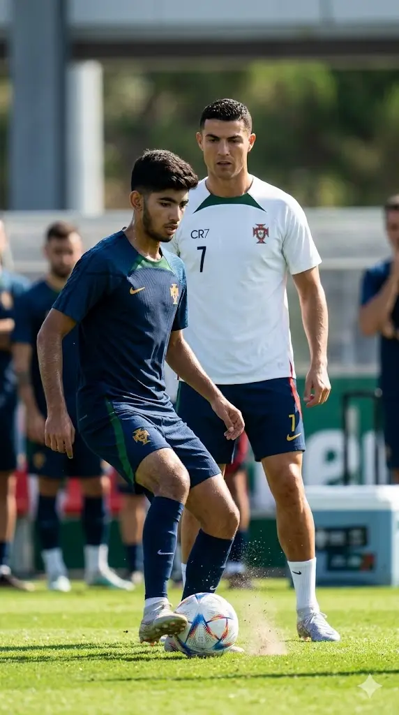 Football Ground Close Control Moment