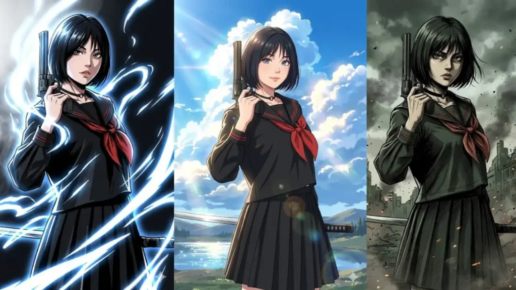 Gemini anime girl prompt copy paste