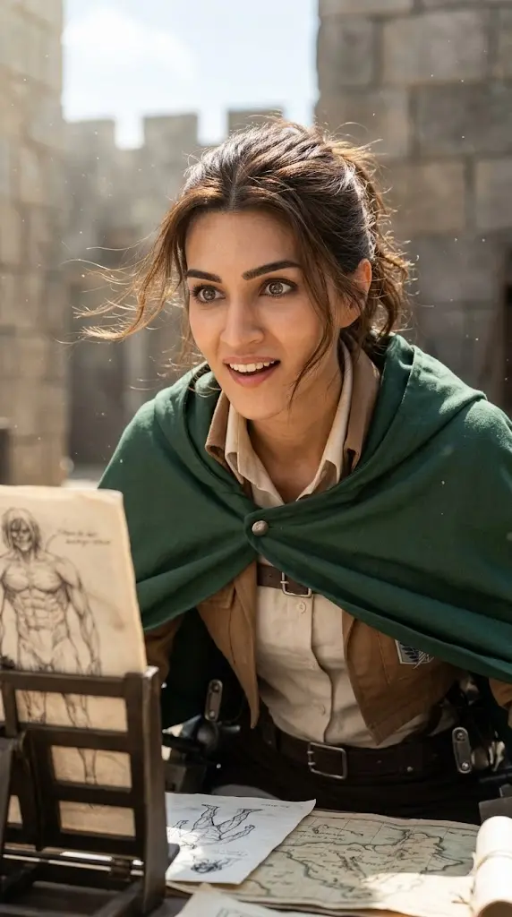 7 Most Popular Attack on Titan Characters Gemini Prompts Hange Zoe Curious Scientist Hange Zoe Curious Scientist