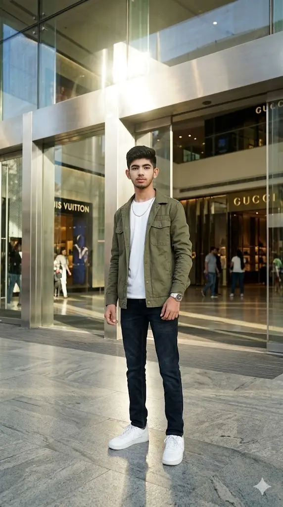 11 Instagram Trending AI Image Prompt For Boy: Upload Your Photo & Look Like an Instagram Model Instantly High End Mall Entrance High End Mall Entrance