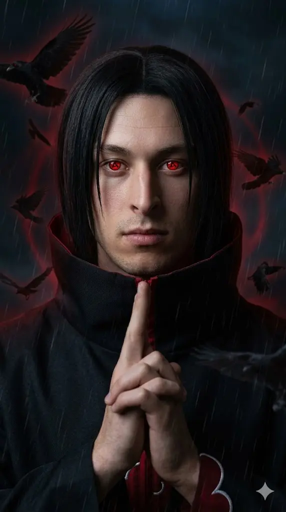 Itachi Uchiha Genjutsu Pose