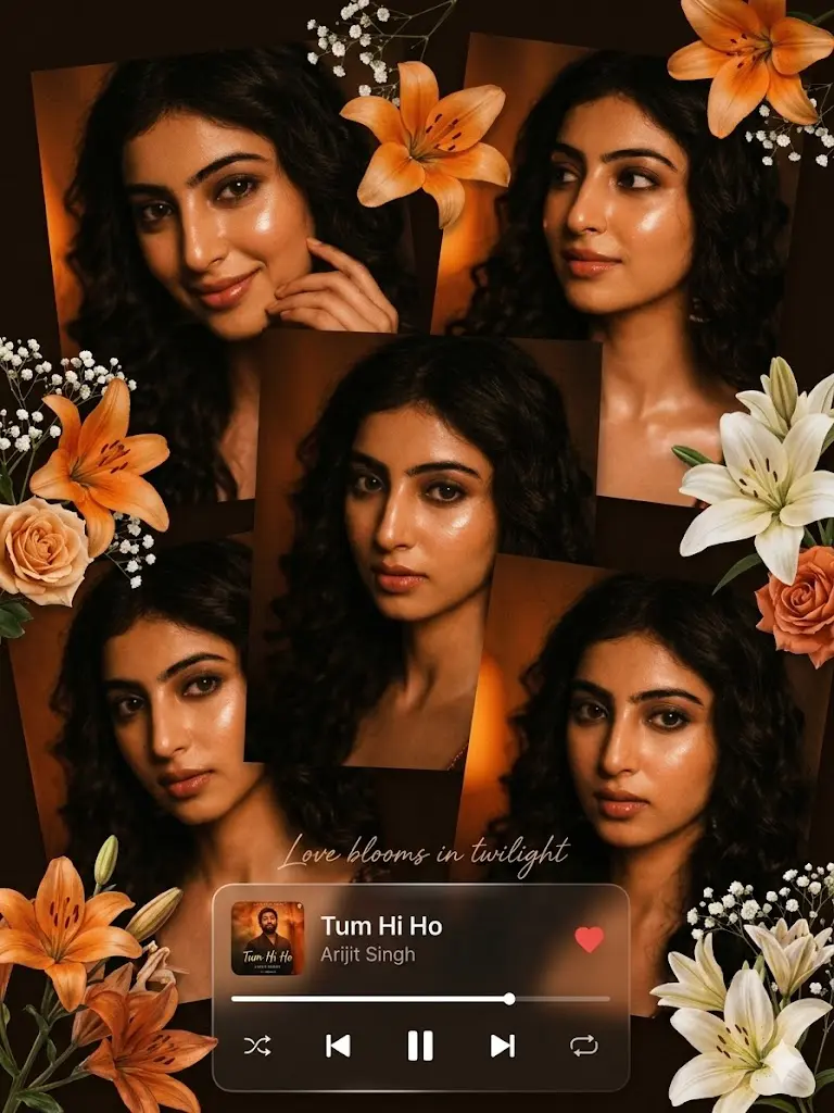 Luxury Editorial Love Mood Collage