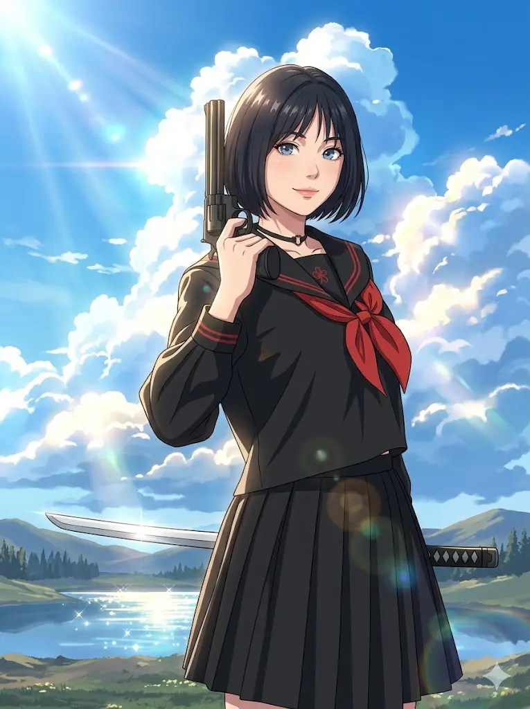 Makoto Shinkai Dreamy Sky Style