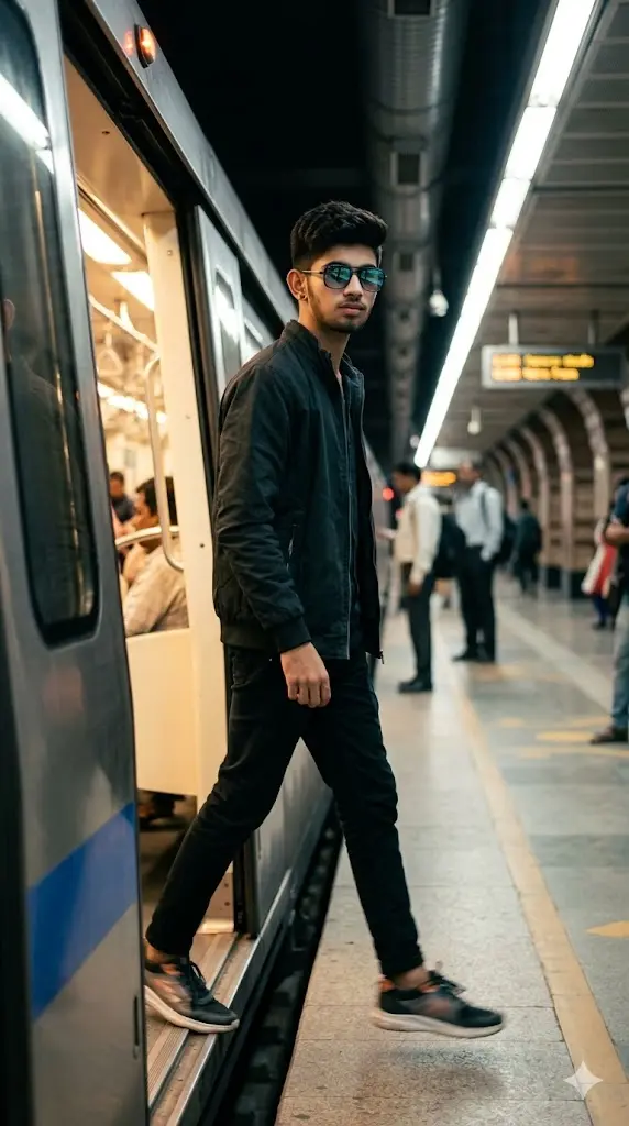 Metro Door Exit Shot