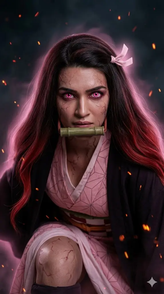 Demon Slayer Gemini Prompts Copy Paste: Create Any Of The 9 Most Popular Characters Nezuko Demon Awakening Frame Nezuko Demon Awakening Frame