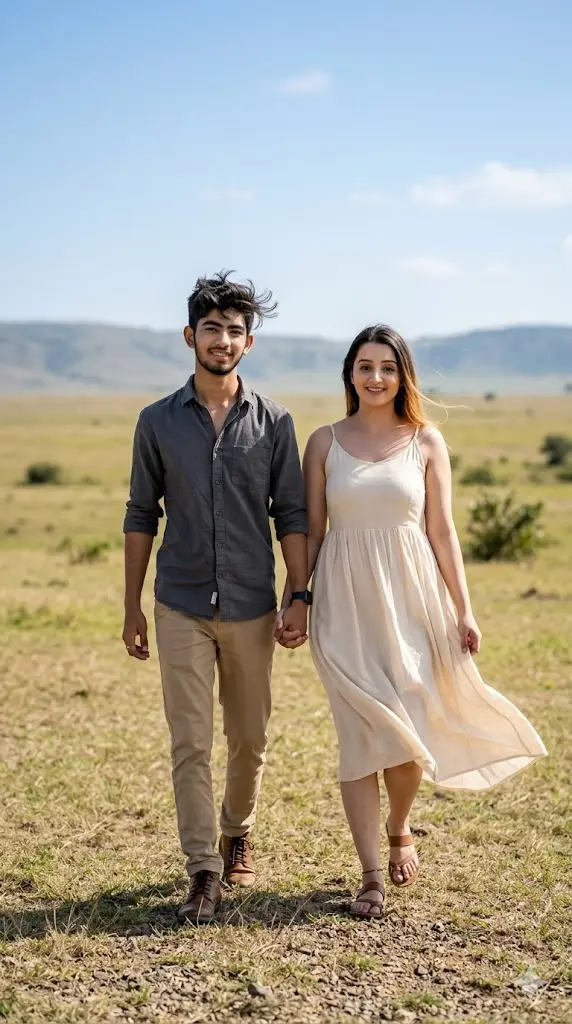 12 Gemini Prompts for Lovers Copy Paste Open Landscape Walking Lovers Open Landscape Walking Lovers