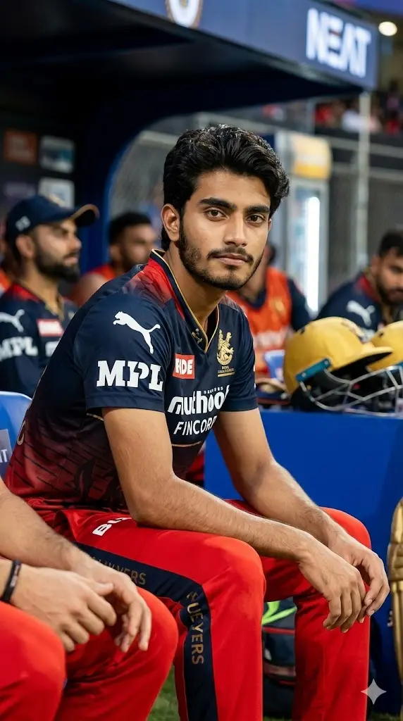 9 RCB Gemini Prompts For Jersey, Selfie With Virat Kohli, User Batting while Virat Fielding and More RCB Dugout Ready Pose RCB Dugout Ready Pose