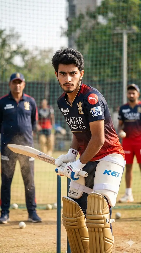 9 RCB Gemini Prompts For Jersey, Selfie With Virat Kohli, User Batting while Virat Fielding and More RCB Practice Net Session RCB Practice Net Session