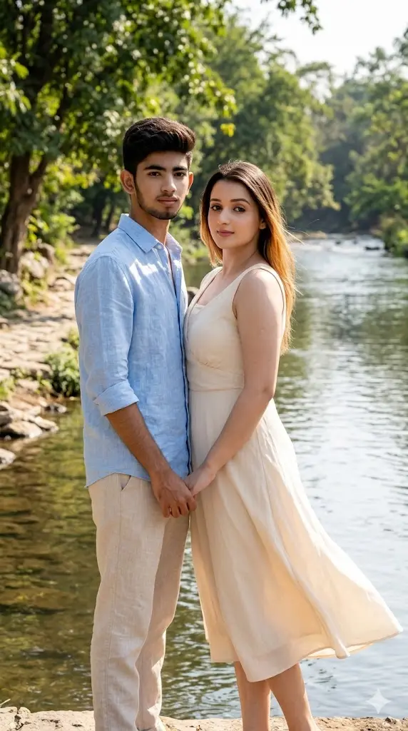 12 Gemini Prompts for Lovers Copy Paste Riverside Natural Lovers Portrait Riverside Natural Lovers Portrait