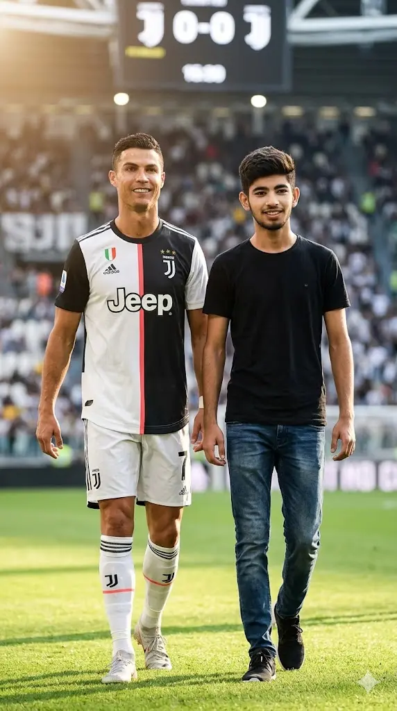 Ronaldo Victory Walk After Match