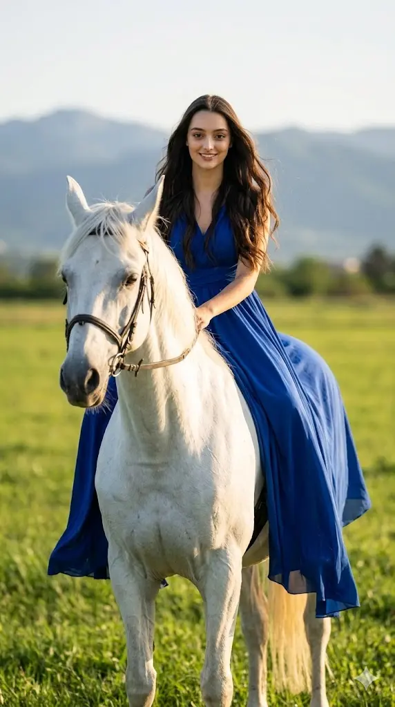 Royal Horseback Princess Portrait