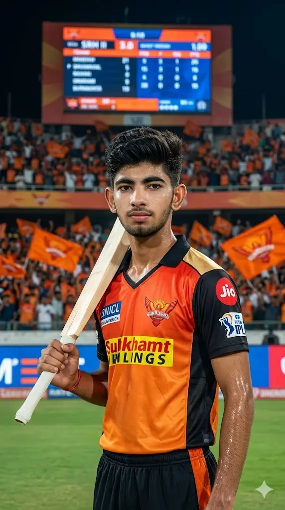 SRH Stadium Hero Entry Pose