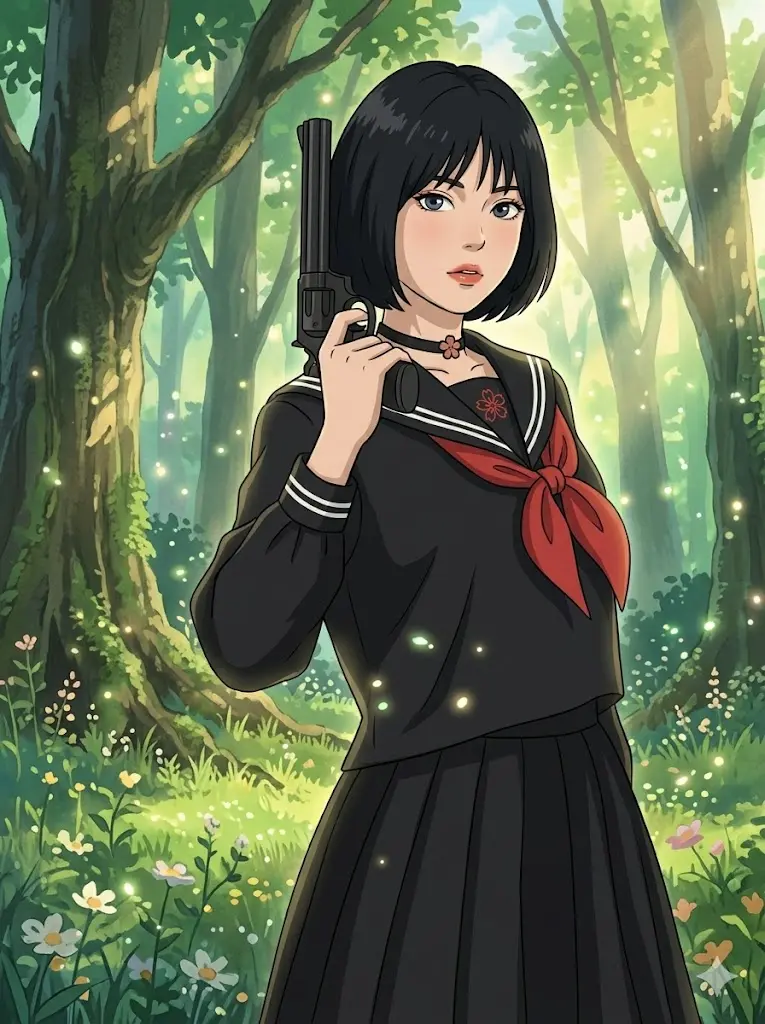 Studio Ghibli Soft Fantasy Style