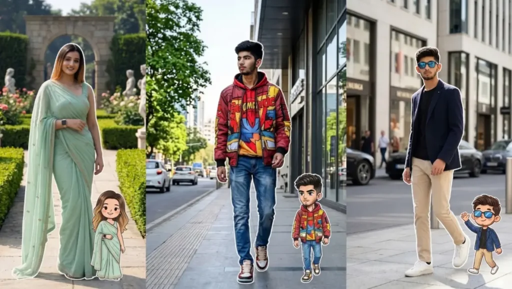 Viral Crayon shinchan style photo prompt