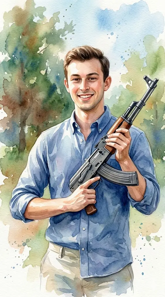 Watercolor AK Portrait