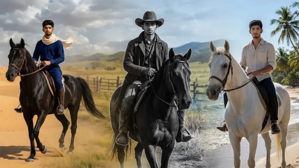 Cinematic Horse Riding AI Prompts