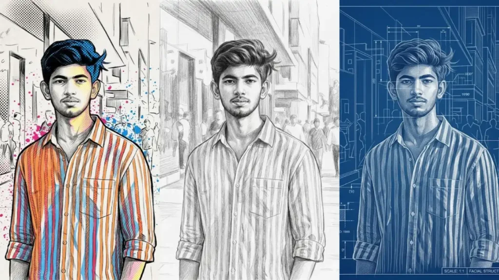Google Gemini Pencil Sketch Prompts