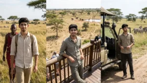 Gemini African Jungle Safari prompts
