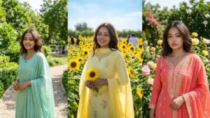 Gemini Salwar Suit Prompts for Girls